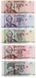 Придністров'я - набір 8 банкнот 1 5 10 25 50 100 200 500 Rubles 2012 - Specimen - UNC