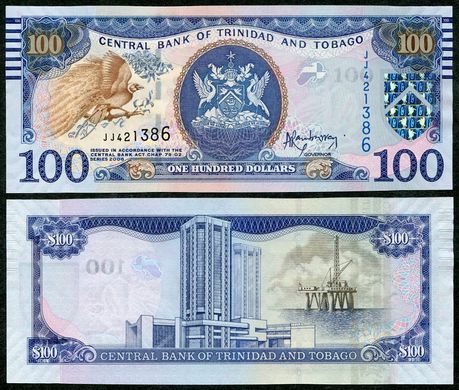 Тринидад и Тобаго - 100 Dollars 2006 / 2014 - Pick 51b - UNC