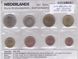Netherlands - set 8 coins 1 2 5 10 20 50 Cent 1 2 Euro 1999 - 2001 - XF