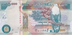 Замбія - 10000 Kwacha 2012 - UNC