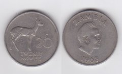 Замбия - 20 Ngwee 1968 - VF