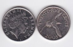 Bermuda - 25 Cents 2005 - VF