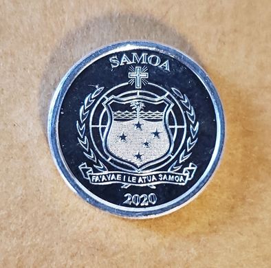 Самоа - 5 шт х набір 12 монет x 1 Sene 2020 - UNC