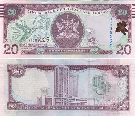 Тринідад та Тобаго - 20 Dollars 2017 ( 2006 ) - P. 49с - UNC