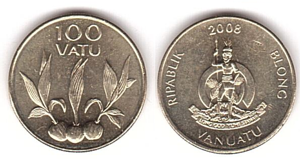 Vanuatu - 100 Vatu 2008 - UNC