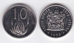 South Africa - 10 Cents 1975 - aUNC