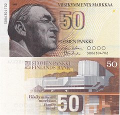 Финляндия - 50 Markkaa 1986 - P. 114a(24) - UNC