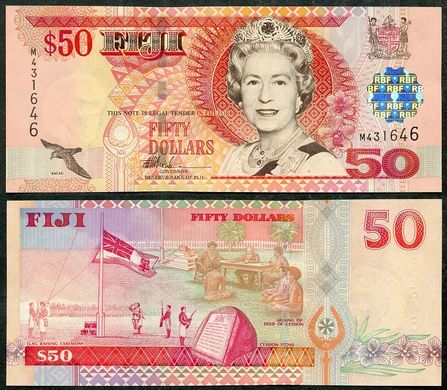 Фиджи - 50 Dollars 2002 - Pick 108 - UNC