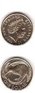 Новая Зеландия - 1 Dollar 2010 - aUNC
