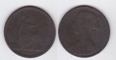 Великобритания - 1 Penny 1863 - F