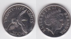 Bermuda - 25 Cents 2009 - VF