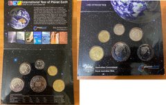 Австралия - Mint набор 6 монет 5 10 20 50 Cents 1 2 Dollars 2008 - in folder - UNC