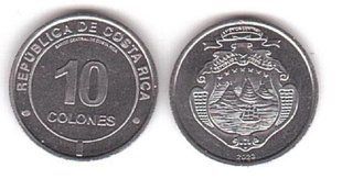 Costa Rica - 10 Colones 2023 ( 2026 ) - UNC