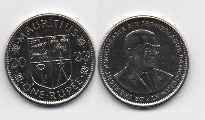 Маврикій - 1 Rupee 2023 - UNC