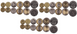 Судан - 3 шт х набір 6 монет 1 5 10 20 50 Piastres 1 Pound 2006 - 2011 - aUNC / UNC