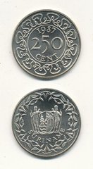 Суринам - 250 Cent 1987 - UNC