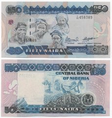 Нігерія - 50 Naira 1991 - 2000 - Pick 27c(1) - UNC