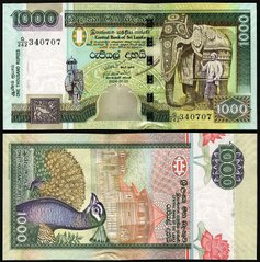 Sri Lankа - 1000 Rupees 2006 - Pick 120d - UNC