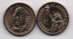 США - 1 Dollar 2010 - P - Міллард Філлмор 13-й президент - UNC