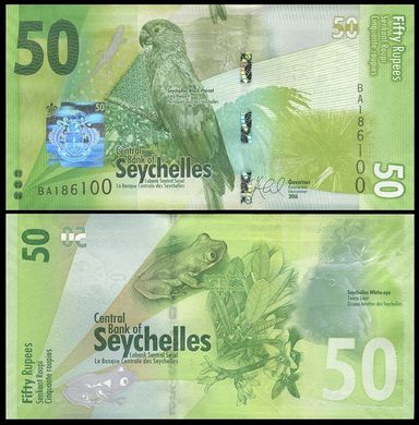 Сейшельські Острови - 50 Rupees 2016 - P. 49 - UNC