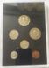 Botswana - set 6 coins - 1 5 10 25 50 Thebe + 1 Pula 1976 - in a case - Proof
