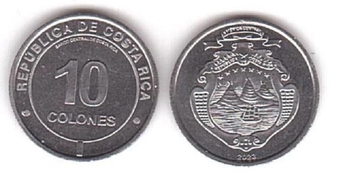 Costa Rica - 5 pcs х 10 Colones 2023 ( 2026 ) - UNC