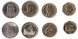Танзанія - 5 шт х набір 4 монети 50 100 200 500 Shilingi 2014 - 2015 - UNC