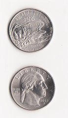 США - 1/4 ( Quarter ) Dollar ( 25 Cents ) 2023 - P - Эдит Канакаоле / Edith Kanaka'ole - Американские женщины - UNC
