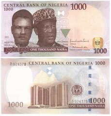Nigeria - 1000 Naira 2011 - UNC
