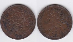 Гонконг - 1 Cent 1863 - F-