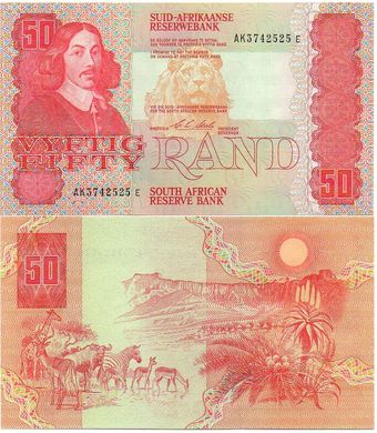 Південно-Африканська Республіка - 50 Rand 1990 P. 122b - UNC