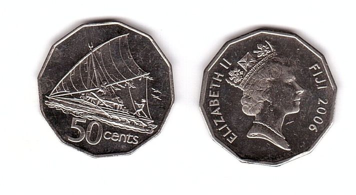 Fiji - 50 Cents 2006 - UNC