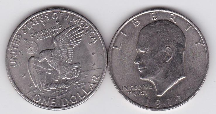 USA - 1 Dollar 1971 - D - VF
