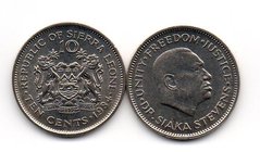 Sierra Leone - 10 Cents 1984 - UNC