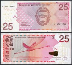 Netherlands Antilles - 25 Gulden 2014 - P. 29h - UNC