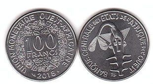 Західна Африка - 100 Francs 2018 - UNC