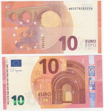 ЄС - 10 Euro 2014 (2020) - sign. Lagarde - UNC