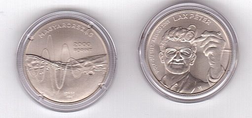 Hungary - 2000 Forint 2022 - Lax Peter - сomm. - in a capsule - UNC