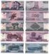 Північна Корея - 5 шт x набір 5 банкнот 50 200 500 1000 2000 Won 2018 - comm. - UNC