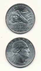 США - 1/4 ( Quarter ) Dollar ( 25 Cents ) 2023 - P - Бесси Колман Лётчица Самолет Американские женщины - UNC