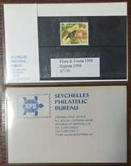 3125 - Seychelles - 1998 - flora and fauna - 1 stamp in the booklet - MNH