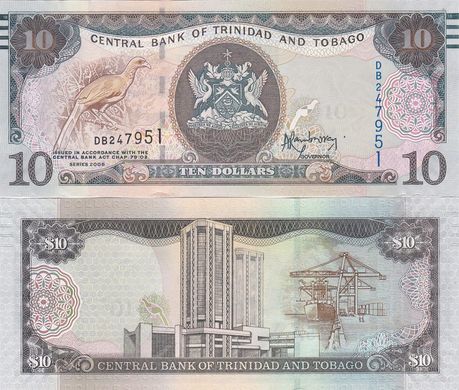 Тринідад та Тобаго - 10 Dollars 2006 ( 2015 ) - P. 57a - UNC