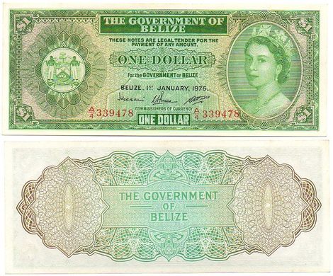 Belize - 1 Dollar 1976 - aUNC