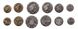 Австралия - 3 шт х набор 6 монет 5 10 20 50 Cents 1 2 Dollars 2011 - 2012 - UNC