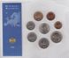 Болгария - набор 8 монет 1 2 5 10 20 50 + 50 Stotinki - 1 Lev 1999 - 2005 - в блистере - UNC