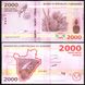 Бурунди - 5 шт х 2000 Francs 2015 - P. 52 - UNC
