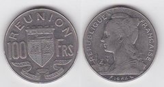 Reunion - 100 Francs 1964 - VF