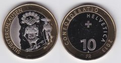 Switzerland - 10 Francs 2013 - Sylvesterclausen's holiday - UNC