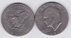 США - 1 Dollar 1972 - D - F