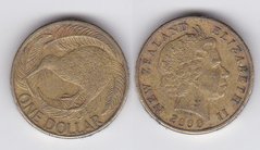 Новая Зеландия - 1 Dollar 2000 - Елизавета II - VF